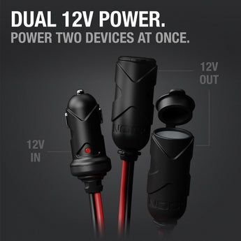 NOCO GC020 12V Plug 2-Way Splitter