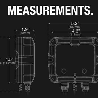 NOCO GENIUS2X2 4A 2-Bank Battery Charger