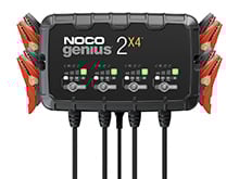 NOCO GENIUS2X4 8A 4-Bank Battery Charger