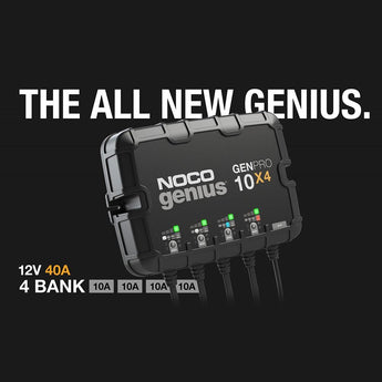 NOCO GENPRO10X4 4-Bank 40A Onboard Battery Charger