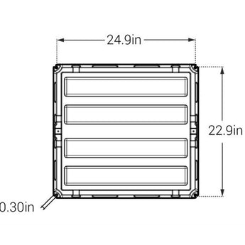 NOCO HM485 Dual 8D Battery Box