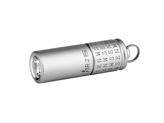 Olight I1R 2 Pro EOS Keychain Twist USB-C Rechargeable Flashlight - Cardinal Directions Edition - Chip Scale LED - 180 Lumens - Uses Built-In 130mAh Battery Pack - North, South, East, West and Center