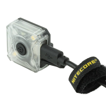 Nitecore NU05-V2-KIT USB-C Rechargeable Headlamp Mate - 40 Lumens - Uses Built-in Li-ion Battery Pack - Includes Headband, Bike Mount and Charging Cable