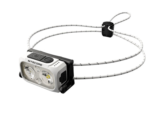 Nitecore NU21 Ultra Lightweight Dual Beam USB-C Rechargeable LED Headlamp - 360 Lumens - Uses Built-in 500mAh Li-ion Battery Pack - White, Black, or Yellow