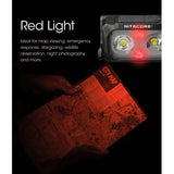 Nitecore NU25 USB-C Rechargeable LED Headlamp - Standard 400L or UL Model