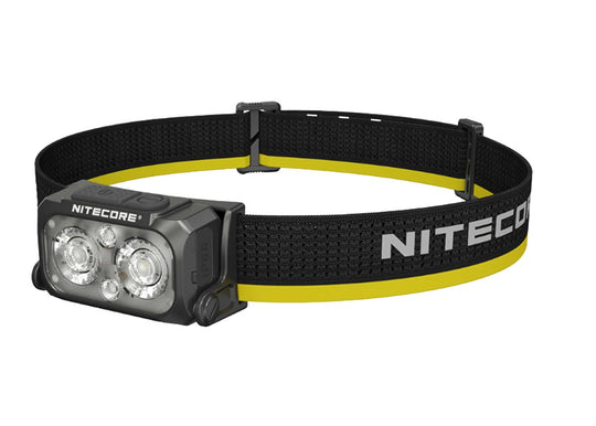 Nitecore NU25 MCT Headlamp 400 Lumens - Includes Built-In Li-Ion Battery Pack - Standard or Ultra-Lightweight Model