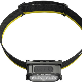 Nitecore NU25 MCT Headlamp 400 Lumens - Includes Built-In Li-Ion Battery Pack - Standard or Ultra-Lightweight Model
