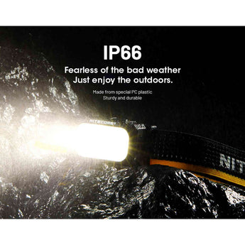 Nitecore NU25 MCT Headlamp 400 Lumens - Includes Built-In Li-Ion Battery Pack - Standard or Ultra-Lightweight Model