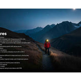 Nitecore NU25 MCT Headlamp 400 Lumens - Includes Built-In Li-Ion Battery Pack - Standard or Ultra-Lightweight Model