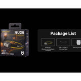 Nitecore NU25 MCT Headlamp 400 Lumens - Includes Built-In Li-Ion Battery Pack - Standard or Ultra-Lightweight Model