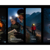 Nitecore NU25 MCT Headlamp 400 Lumens - Includes Built-In Li-Ion Battery Pack - Standard or Ultra-Lightweight Model