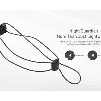 Nitecore NU25 MCT Headlamp 400 Lumens - Includes Built-In Li-Ion Battery Pack - Standard or Ultra-Lightweight Model