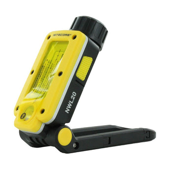 Nitecore NWL20 Triple Output USB-C Rechargeable LED Work Light - 600 Lumens - Includes 1 x 21700