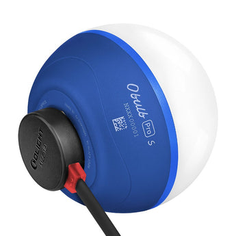 Olight Obulb Pro S Rechargeable LED Lantern - 240 Lumens - Uses Built-in 1650mAh Li-ion Battery Pack - With or Without Charging Cable - Black, OD Green, Orange, Gray, Blue, or Red