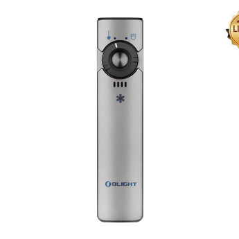 Olight Arkfeld LED Flashlight - 1000 Lumens - 6500K Cool White or 5000K Neutral White - Green Laser - Black and Additional Colors