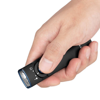 Olight Arkfeld LED Flashlight - 1000 Lumens - 6500K Cool White or 5000K Neutral White - Green Laser - Black and Additional Colors