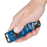 Olight Arkfeld Pro Rechargeable LED Flashlight - 1300 Lumens - Cool White or Neutral White LED - 365nm UV - 520nm Green Laser - Uses Built-in 1500mAh Li-Poly Battery Pack - Black and Additional Colors