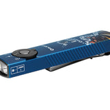 Olight Arkfeld Pro Rechargeable LED Flashlight - 1300 Lumens - Cool White or Neutral White LED - 365nm UV - 520nm Green Laser - Uses Built-in 1500mAh Li-Poly Battery Pack - Black and Additional Colors