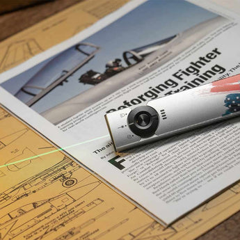 Olight Arkfeld Pro Rechargeable LED Flashlight - 1300 Lumens - Cool White or Neutral White LED - 365nm UV - 520nm Green Laser - Uses Built-in 1500mAh Li-Poly Battery Pack - Black and Additional Colors