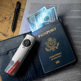 Olight Arkfeld Pro Rechargeable LED Flashlight - 1300 Lumens - Cool White or Neutral White LED - 365nm UV - 520nm Green Laser - Uses Built-in 1500mAh Li-Poly Battery Pack - Black and Additional Colors