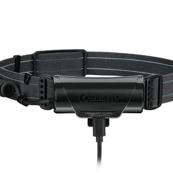 Olight Array 2 Pro Rechargeable LED Headlamp - 1500 Lumens - Uses Built-in 3350mAh Li-ion Battery Pack - Black or Orange