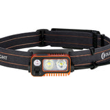 Olight Array 2 Pro Rechargeable LED Headlamp - 1500 Lumens - Uses Built-in 3350mAh Li-ion Battery Pack - Black or Orange