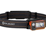 Olight Array 2 Pro Rechargeable LED Headlamp - 1500 Lumens - Uses Built-in 3350mAh Li-ion Battery Pack - Black or Orange