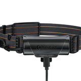 Olight Array 2 Pro Rechargeable LED Headlamp - 1500 Lumens - Uses Built-in 3350mAh Li-ion Battery Pack - Black or Orange