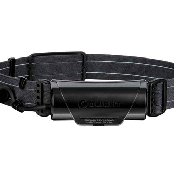 Olight Array 2S Wave Control USB-C Rechargeable LED Headlamp - 1000 Lumens - Uses Built-in 2600mAh Li-ion Battery Pack - Black, Midnight Blue (Limited Edition)