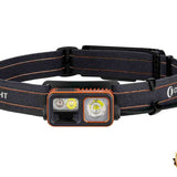 Olight Array 2S Wave Control USB-C Rechargeable LED Headlamp - 1000 Lumens - Uses Built-in 2600mAh Li-ion Battery Pack - Black, Midnight Blue (Limited Edition)