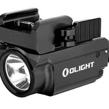 Olight Baldr Mini Rechargeable LED Pistol Light with Green Laser - 600 Lumens - Uses Built-In 3.7V 230mAh Li-Poly Battery Pack - Black or Desert Tan