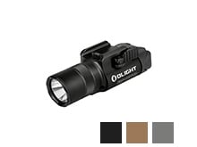 Olight Baldr Pro R Rechargeable LED Weapon Light - 1350 Lumens - Includes Built-In Li-ion Battery Pack - Black or Desert Tan