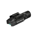 Olight Baldr Pro R Rechargeable LED Weapon Light - 1350 Lumens - Includes Built-In Li-ion Battery Pack - Black or Desert Tan