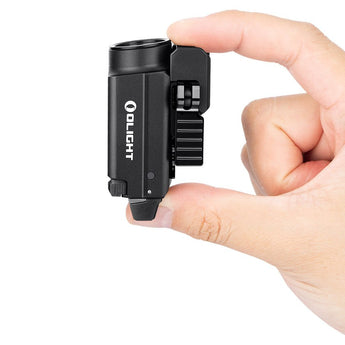 Olight Baldr S BL Rechargeable Weapon Light with Blue Laser - 800 Lumens - Uses Built-In 380mAh Li-Poly Battery Pack - Black or Desert Tan