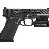 Olight Baldr S BL Rechargeable Weapon Light with Blue Laser - 800 Lumens - Uses Built-In 380mAh Li-Poly Battery Pack - Black or Desert Tan