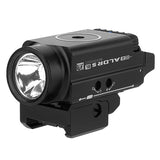 Olight Baldr S BL Rechargeable Weapon Light with Blue Laser - 800 Lumens - Uses Built-In 380mAh Li-Poly Battery Pack - Black or Desert Tan