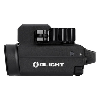 Olight Baldr S BL Rechargeable Weapon Light with Blue Laser - 800 Lumens - Uses Built-In 380mAh Li-Poly Battery Pack - Black or Desert Tan