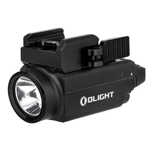 Olight Baldr S BL Rechargeable Weapon Light with Blue Laser - 800 Lumens - Uses Built-In 380mAh Li-Poly Battery Pack - Black or Desert Tan