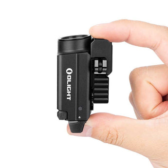 Olight Baldr S Rechargeable Weapon Light with Green Laser - 800 Lumens -  Uses Built-In 380mAh Li-Poly Battery Pack -  Black, Desert Tan, or Flat Dark Earth (FDE)