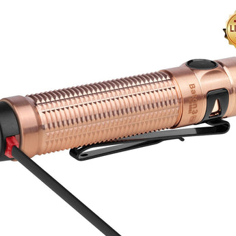Olight Baton 3 Pro Rechargeable LED Flashlight - 1500 Lumens - Includes 1 x 18650 - Multiple Color and Limited Edition Options Available