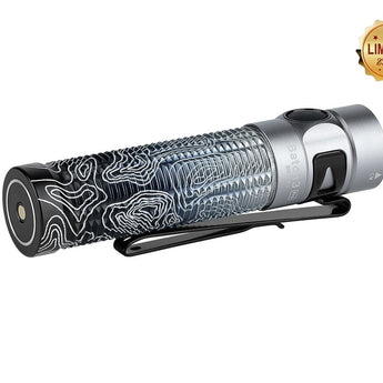 Olight Baton 3 Pro Rechargeable LED Flashlight - 1500 Lumens - Includes 1 x 18650 - Multiple Color and Limited Edition Options Available