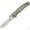 Olight Beagle Folding Knife - 3.3 Inch Blade - Straight Edge - G10 or Micarta Handle - Black or Olive Green (Limited Edition)