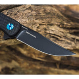 Olight Chital Mini Folding Knife - G10 Handle - D2 Blade - Black
