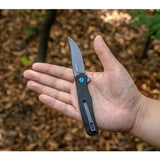 Olight Chital Mini Folding Knife - G10 Handle - D2 Blade - Black