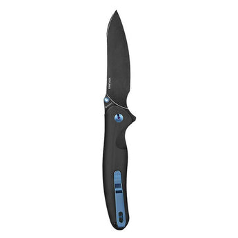 Olight Drever Oknife - 3.36 Inch Blade, Sheepsfoot, Straight Edge - G10 or Micarta Handle - Stonewashed Blade - Black, Blue, OD Green, White (Limited Edition), or Orange (Limited Edition)