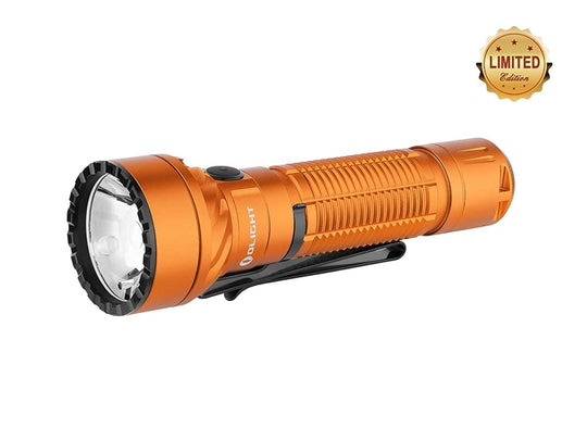Olight Freyr Multi-Color Tactical Rechargeable LED Flashlight - 1750 Lumens - Includes 1 x 21700 - Orange