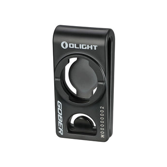 Olight Gober USB-C Rechargeable LED Safety Light - 4 Lumens - Includes Built-in 240mAh Li-ion Battery Pack - Black, LE Green, or LE Red