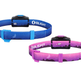 Olight H05 Lightweight LED Headlamp - 45 Lumens - Includes 2 x AAA - Lite Blue or Lite Pink