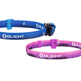Olight H05 Lightweight LED Headlamp - 45 Lumens - Includes 2 x AAA - Lite Blue or Lite Pink