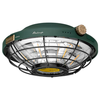 Olight Haloop Rechargeable LED Camping Light - 600 Lumens - Includes 4 x 18500 - Black, Clay Beige, Forest Green